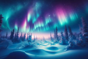 Die nächtliche Pracht von Kiruna, Schweden – ein Paradies für Aurora-Liebhaber