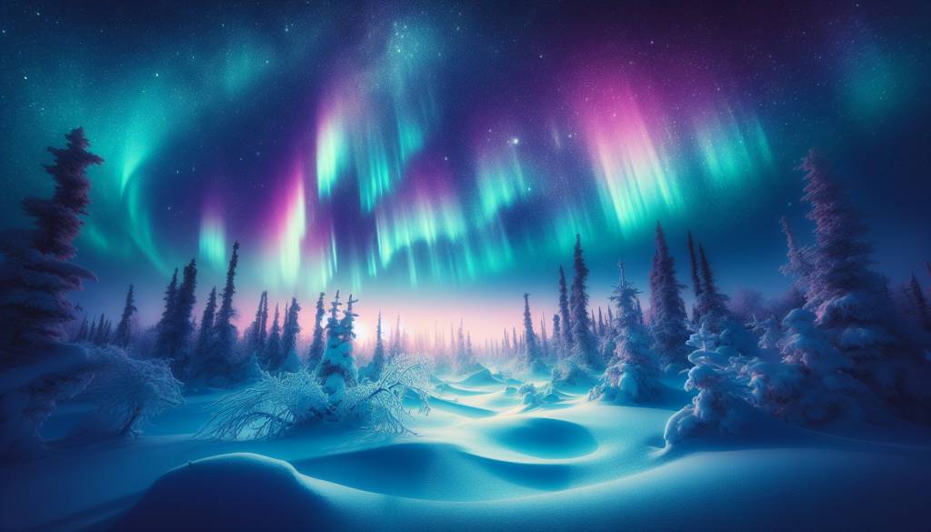 Entdecken Sie die winterliche Wunderwelt der Nordlichter in Yellowknife, Kanada