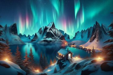 Finden der optimalen Bedingungen zur Sichtung der Nordlichter