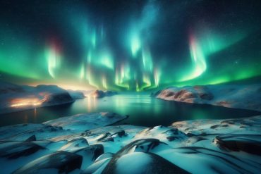 Finden der optimalen Bedingungen zur Sichtung der Nordlichter