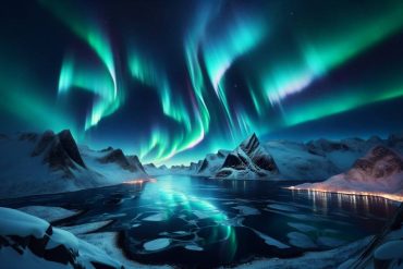 Auf der Suche nach Nordlichtern: Murmansk, Russlands geheimnisvoller Norden