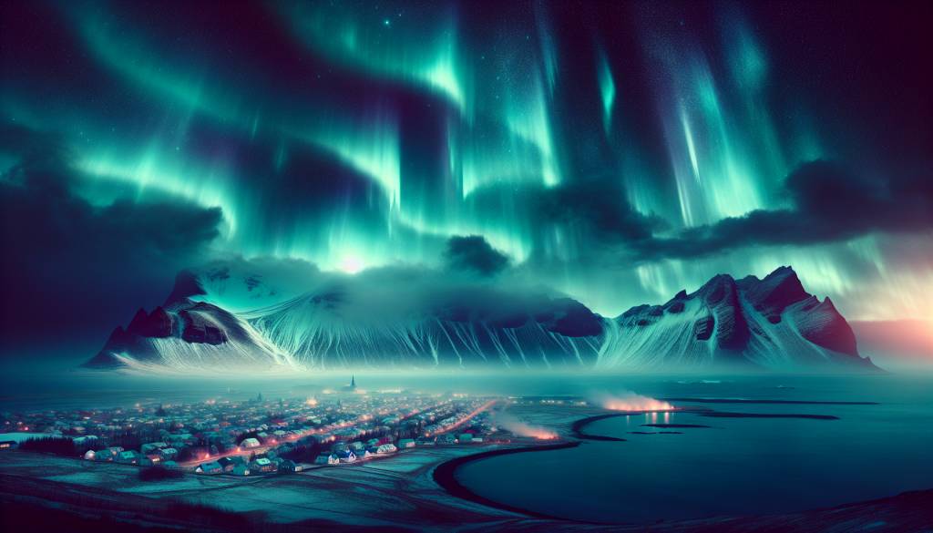 Reyjkavik – ein geheimnisvoller Ort unter dem Aurora-Himmel Islands