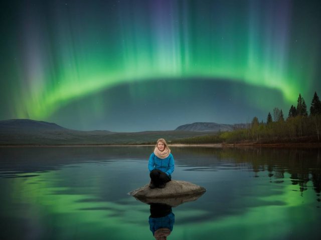 Die mystische Stille unter den Nordlichtern: Eine Reise zur inneren Ruhe