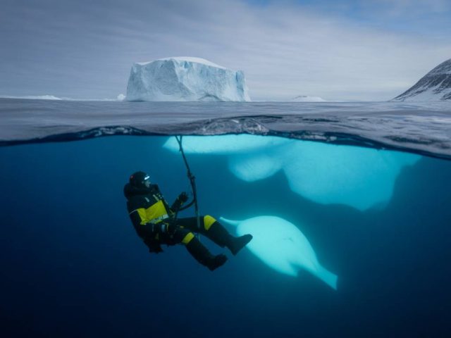 Nordlichter unter Wasser: Können Polarlichter vom Meeresgrund aus gesehen werden?